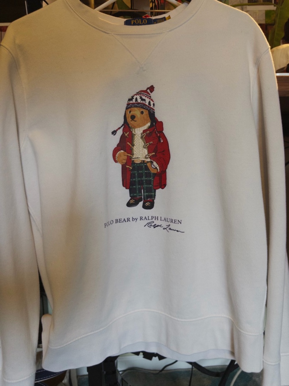 Ralph Lauren Polo Bear Fleece Sweatshirt